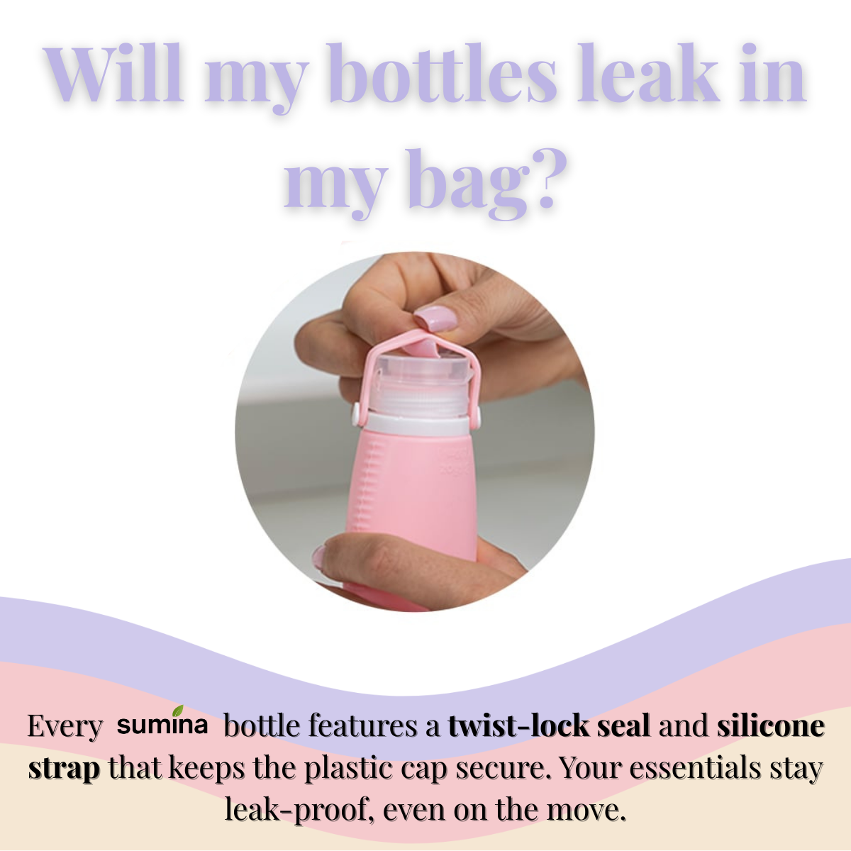 Sumina™ Premium Silicone Travel Bottles